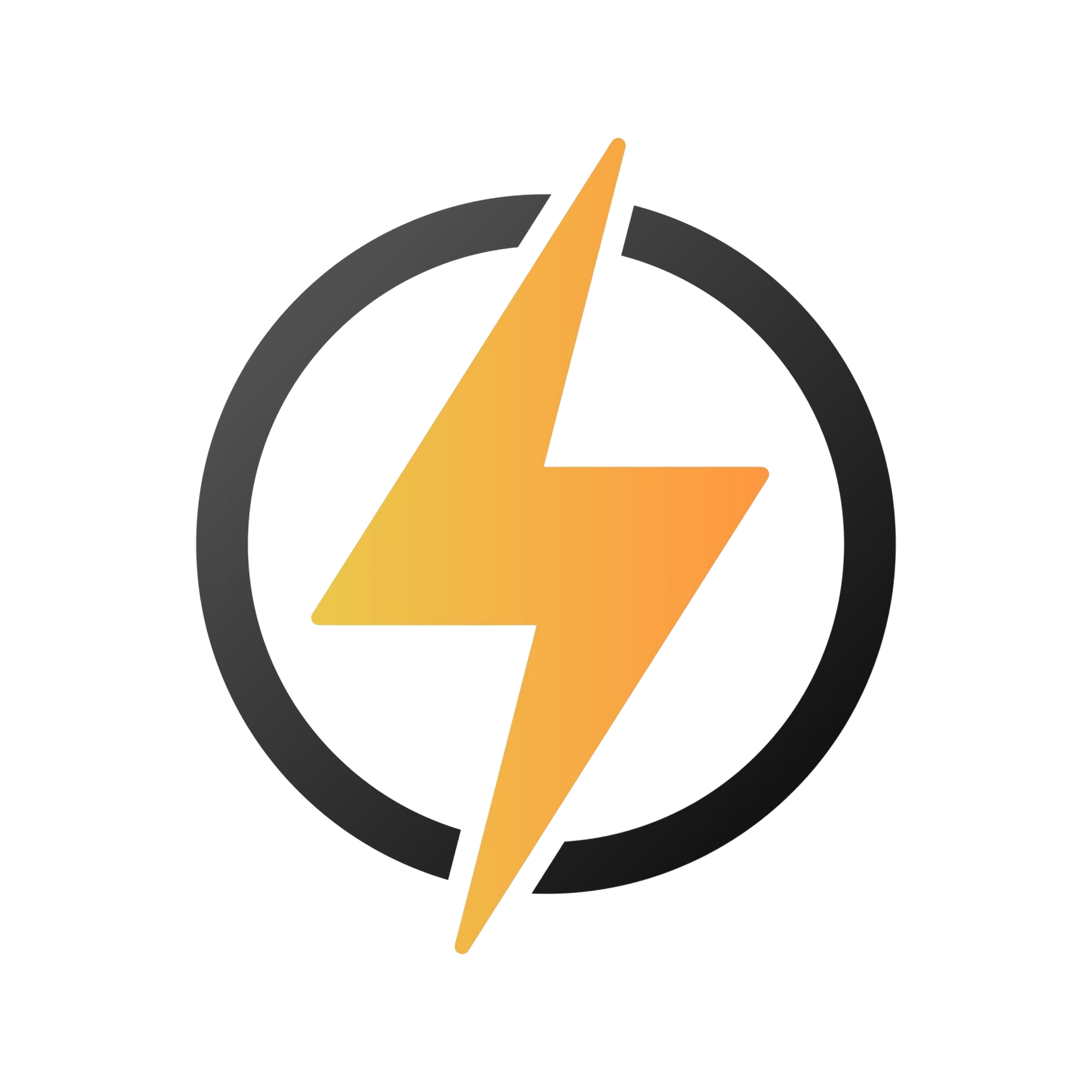lightning-bolt-circle-gradient